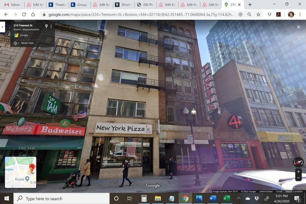 Downtown Studio Apt, Perfect For Medical Workers Boston Bagian luar foto